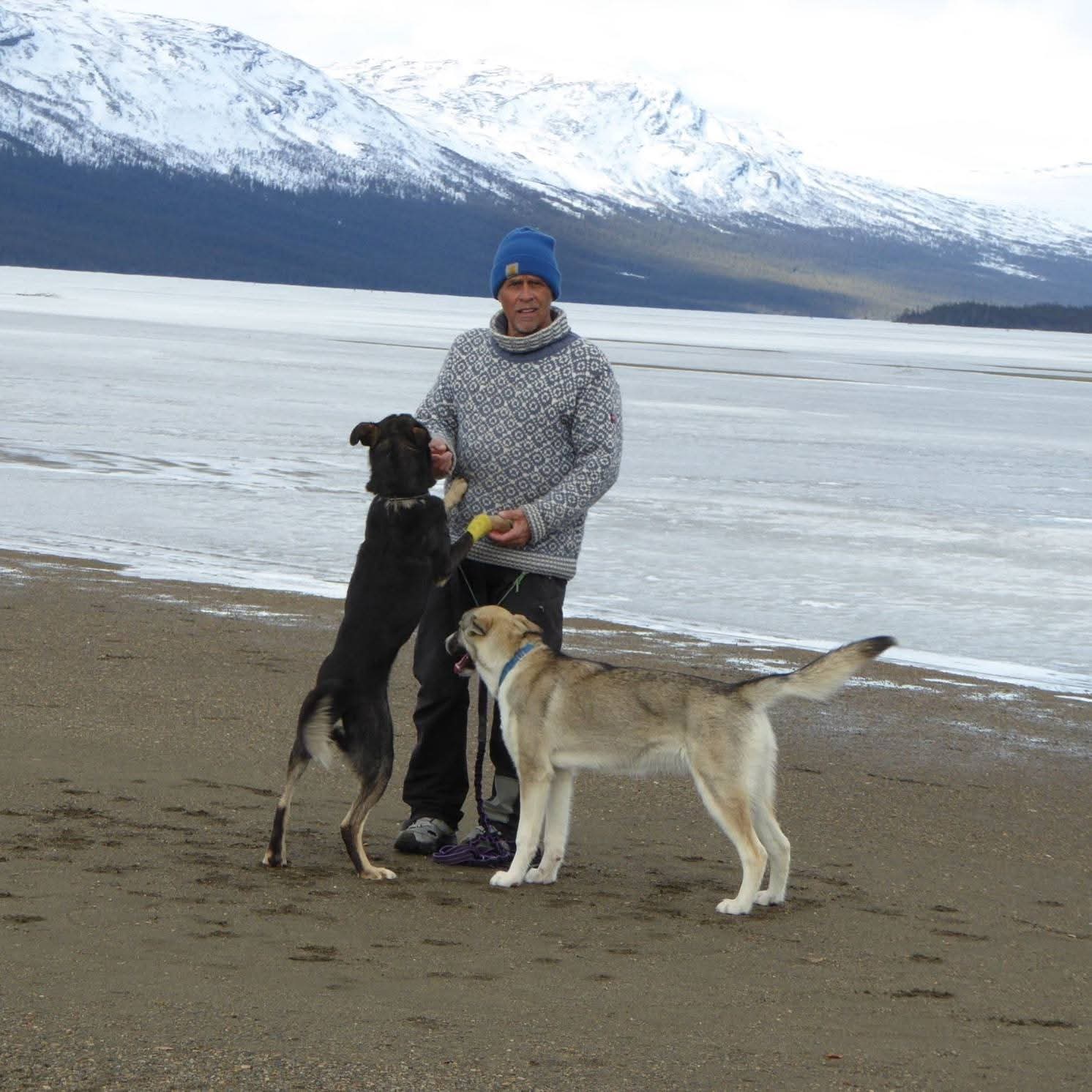 Håkan med hund